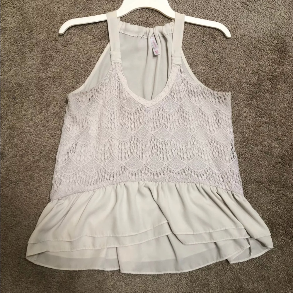 Xhilaration crochet top